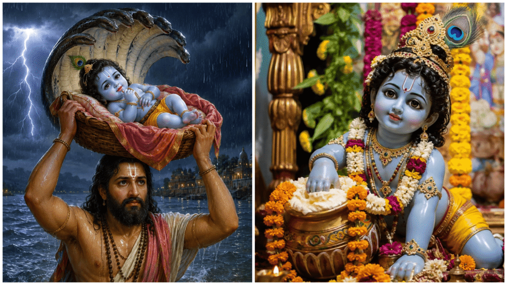 আজ শুভ জন্মাষ্টমী