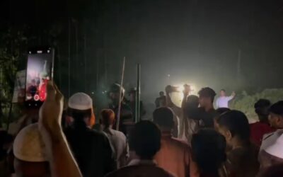 সরাইলে গরুর ঘাস কাটা নিয়ে টর্চলাইট জ্বালিয়ে দুই পক্ষের সংঘর্ষ, আহত ১৫