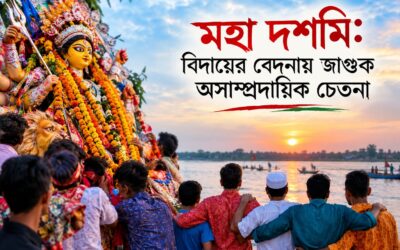 মহা দশমি: বিদায়ের বেদনায় জাগুক অসাম্প্রদায়িক চেতনা