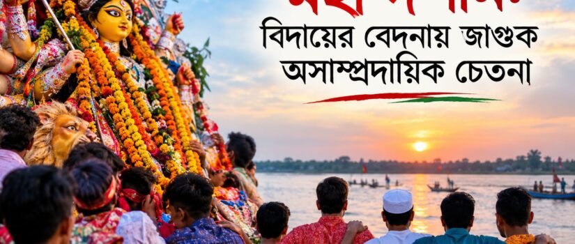 মহা দশমি: বিদায়ের বেদনায় জাগুক অসাম্প্রদায়িক চেতনা
