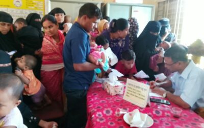 সরাইলে দুর্গাপূজায় ফ্রি মেডিকেল ক্যাম্প, দেড় হাজার রোগীকে চিকিৎসা সেবা