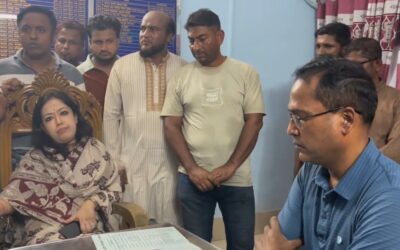 ওসির সঙ্গে রুমিন ফারহানার বাদানুবাদ, বললেন আপনি বিরাট আওয়ামী লীগ ছিলেন