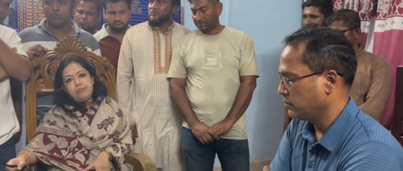 ওসির সঙ্গে রুমিন ফারহানার বাদানুবাদ, বললেন আপনি বিরাট আওয়ামী লীগ ছিলেন